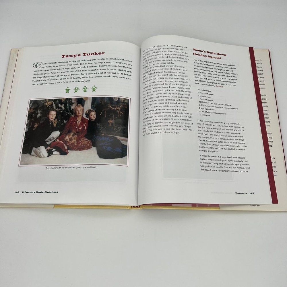 Country Music Christmas Cookbook Eddie Hand Buddy Killen w/ 15 Track CD - Picture 8 of 11